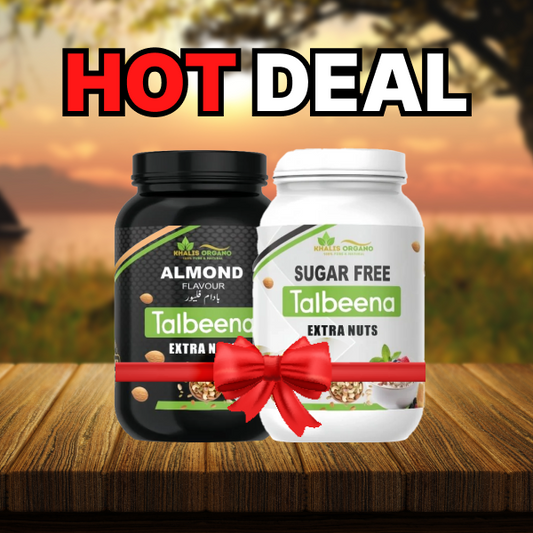 Sugar Free Talbeena + Almond Talbeena