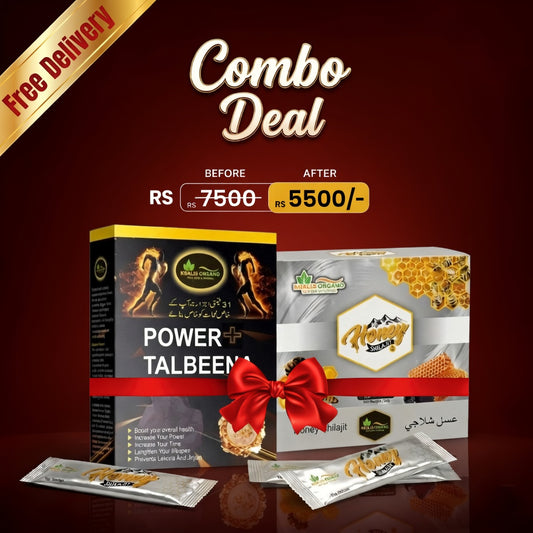Power+ Talbeena & Honey Shilajit Combo Deal