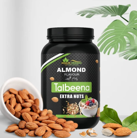 Almond Talbeena (with extra nuts).