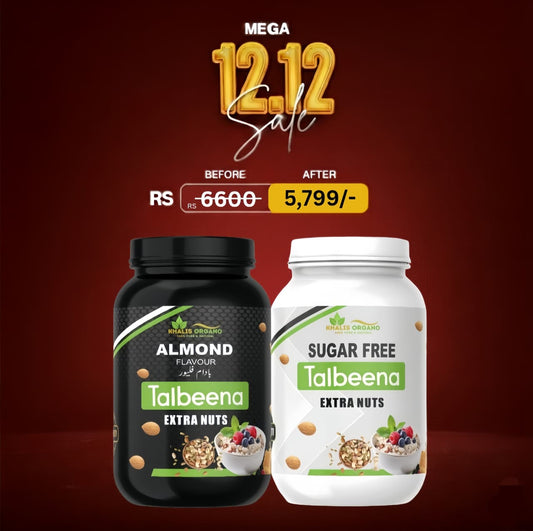 Sugar Free Talbeena + Almond Talbeena