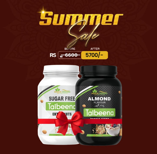 Sugar Free Talbeena + Almond Talbeena